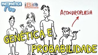 Matemática na Biologia  CÁLCULO DE PROBABILIDADE E GENÉTICA Acondroplasia  Matemática Rio [upl. by Nilkcaj898]