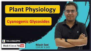 Cyanogenic Glycosides  Secondary Metabolites  CSIR NET  Nilesh Soni [upl. by Berthe]