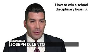 Student Discipline Defense How To Win A Disciplinary Hearing [upl. by Antsirhc293]