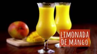 Cómo hacer una limonada de mango Qué Deli [upl. by Terra]