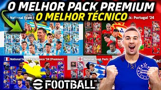 COMPRANDO MEU PACK PREMIUM QUAL O MELHOR DO EFOOTBALL 2024 MOBILE [upl. by Wickman]