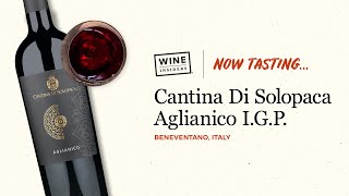 Cantina Di Solopaca Aglianico IGP Wine Review [upl. by Louisette70]