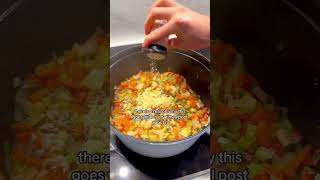 CHICKEN amp VEGGIE SOUP  save this for later its the perfect fallwinter soup and will make [upl. by Adnorahs]