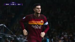 PELLEGRINI LEGEND BALL GOL VS SLAVIA PRAGUE  PES 21 GAMEPLAY [upl. by Peppy]