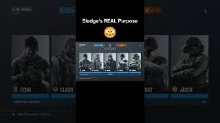 Why Sledge Got Nerfed siege rainbowsixsiege shorts [upl. by Sarkaria]