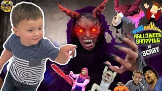 DAT BOY SHAWN DOE Family Fun FUNnel Family Halloween Shopping Vlog [upl. by Rma]