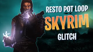 Skyrim Restoration Potion Loop Glitch UPDATED 2024 [upl. by Tengdin]