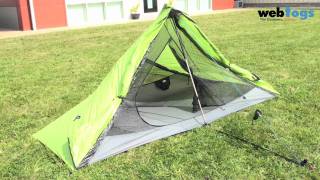 Nemo Meta 1P Trekking pole tent  Forget the poles with this lightweight spacious 1 person tent [upl. by Annabel511]