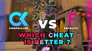 CompKillerNet vs FatalityWin  WHICH CHEAT IS BETTER   CS2 HvH 1v1 [upl. by Ardyth]