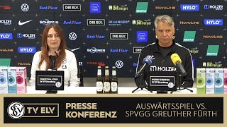 TVELV  Pressekonferenz  SpVgg Greuther Fürth vs SV Elversberg  150924 [upl. by Sparke]