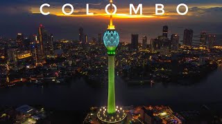 Colombo Capital Of Sri Lanka 🇱🇰 In 4k Ultra HD Video [upl. by Asnarepse358]