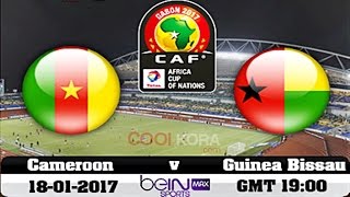 Cameroun vs GuinéeBissau LIVE Commentaires [upl. by Eronel]