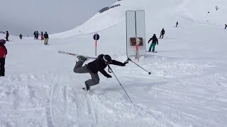 Ski Crash Compilation of the best most Stupid amp Craziest Ski FAILS EVER  2022 61 Try not to Laugh [upl. by Esiuqcaj]