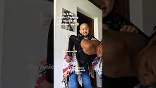 how to carfy baby african way babytrage babycarrier afrixanwrap mixedracekids [upl. by Artined]