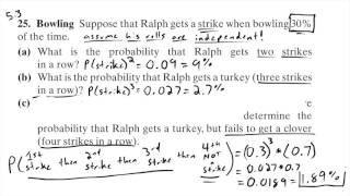 Intro Statistics The Multiplication Rule For Independent Events  PA then B  PA PB [upl. by Desmund]