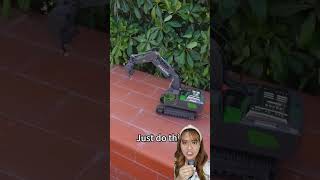 EXCAVATOR BESAR VS MINI‼️ excavatorunboxing construction automobile tools diy tooltips [upl. by Burnett]