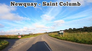 A drive with us production 220823 Newquay  Mount Joy  Saint Columb Cornwall countryside UK GoPro [upl. by Gillett]