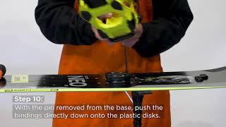 How To Mount Expedition Splitboard Bindings  Union Binding Company [upl. by Nelra877]