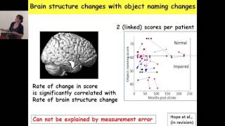 quotUnderstanding functional reorganization to explain recovery of language after strokequot Cathy Price [upl. by Atteynek]