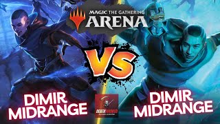 MTG Arena Foundations Standard Gameplay  Dimir Midrange VS Dimir Mirror Match [upl. by Nevaed]