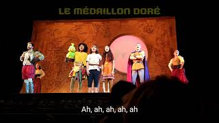 Les Mystérieuses Cités dOr  Le spectacle musical  La chanson du générique [upl. by Mahgem]