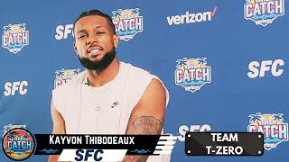 Kayvon Thibodeaux SFC The Catch interview 41924 [upl. by Mills992]