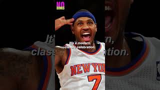 Carmelo Anthony STOLE his iconic 3point celebration [upl. by Liemaj74]