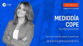 Mediodía COPE Especial debate de investidura de Feijóo desde el Congreso [upl. by Adnwahsor]