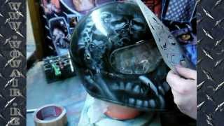 No070 Airbrush by Wow Bandit Helm 2 HD 1080mp4 [upl. by Lenette]