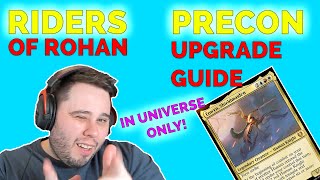 RIDERS OF ROHAN PRECON UPGRADE GUIDE IN UNIVERSE ONLY [upl. by Ayaj644]