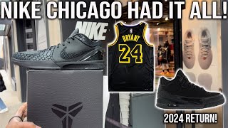 NIKE CHICAGO HAD KOBE 4 GIFT OF MAMBA SNEAKERS  KOBE MAMBA LAKERS JERSEY JORDAN 3 BLACK CAT 2024 [upl. by Nired]