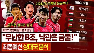 요르단과 리턴매치 대한민국 월드컵 최종예선 조편성 분석 feat 벤투호 신태용호 [upl. by Nylaehs]