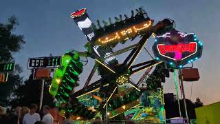 Kermis Heemskerk 2024  Wat korte shots van attracties [upl. by Idleman]