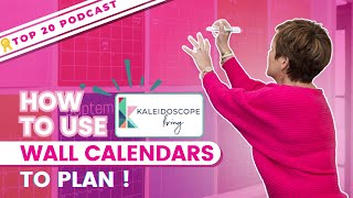 How to Use Wall Calendars to Plan with Tasha Agruso [upl. by Annaear990]