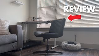 DUMOS Criss Cross Office Chair  Full Review [upl. by Kafka229]