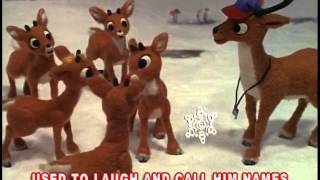 Rudolph the Red Nosed Reindeer Sing Along with Lyrics [upl. by Attennot]