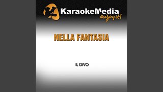 Nella fantasia Karaoke Version In the Style of Il Divo [upl. by Aiekal]