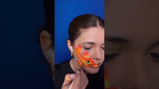 Fish face paint tutorial 🐠 [upl. by Gerkman]