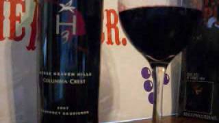 Cabernet Sauvignon Tasting H3 2007 Columbia Crest [upl. by Noruq514]