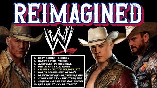 WWE THEMES REIMAGINED Vol 1  WWE Goes Country amp Rock [upl. by Assyn]