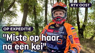 Verstand op nul en gaan Motorcoureur Mirjam doet mee aan Dakar Rally  RTV Oost [upl. by Eille]