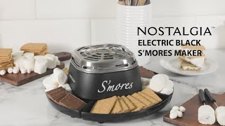 NSM200BK6A  Electric Black Smores Maker [upl. by Ainuj]