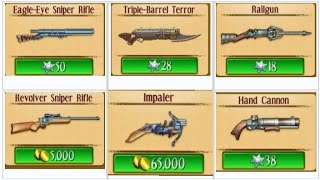 I Bought ALL Weapons in SixGuns Gang Showdown part 2 [upl. by Aneahs]