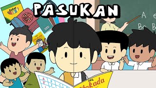 PASUKAN 1ST DAY Sa KINDER  Pinoy Animation [upl. by Walsh538]