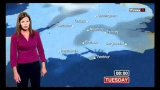 BBC South Today Weather  20101206  Graphics Fault [upl. by Mccurdy]