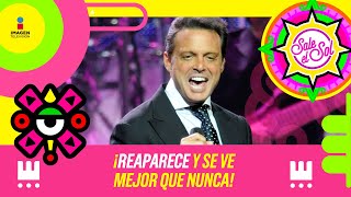 Luis Miguel REAPARECE y se ve mejor que nunca ¿Se hizo un arreglito  Sale el Sol [upl. by Haroldson]