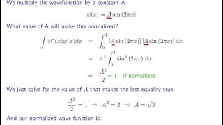 How to Normalize a Wave function in Quantum Mechanics [upl. by Charlotta13]