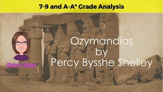 Ozymandias by Percy Bysshe Shelley detailed analysis [upl. by Eittam]