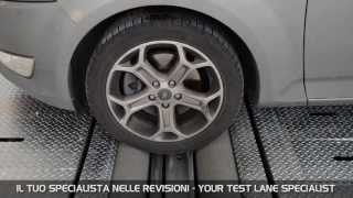 Vamag roller brake test for cars banco prova freni a rulli per auto Vamag [upl. by Nahtanohj]