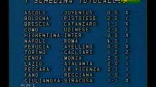 Domenica sportiva 1980 risultati e schedina [upl. by Intirb]